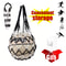 Portable Sports Ball Carrier Net Bag Durable Mesh Storage for Basketball Soccer Volleyball