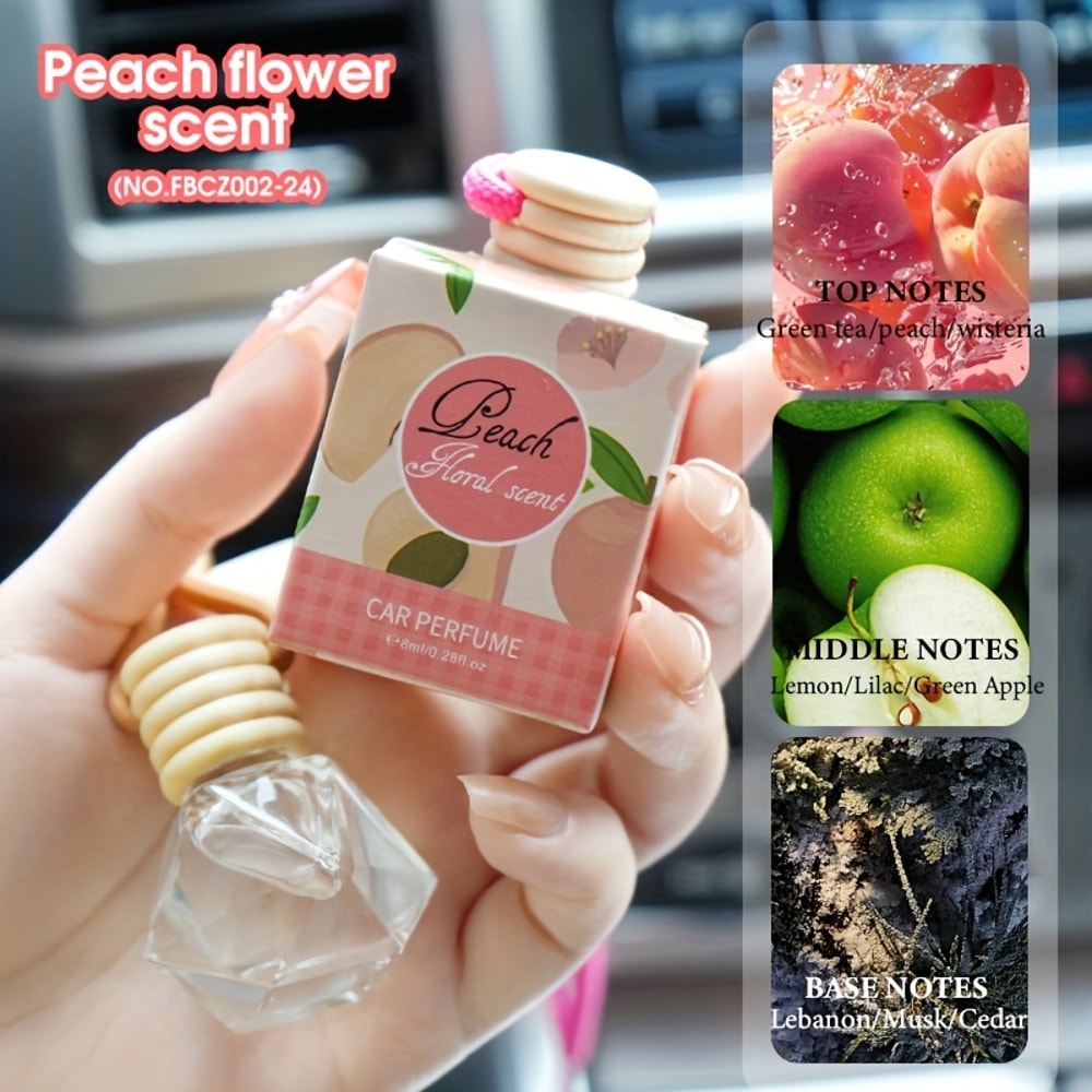 Premium Car Air Freshener Diffuser With Essential Oil Aromatherapy Kit 4