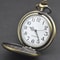 Vintage Steampunk Eagle Pocket Watch Necklace Quartz Antique Pendant Gift 2