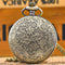 Vintage Steampunk Eagle Pocket Watch Necklace Quartz Antique Pendant Gift 3