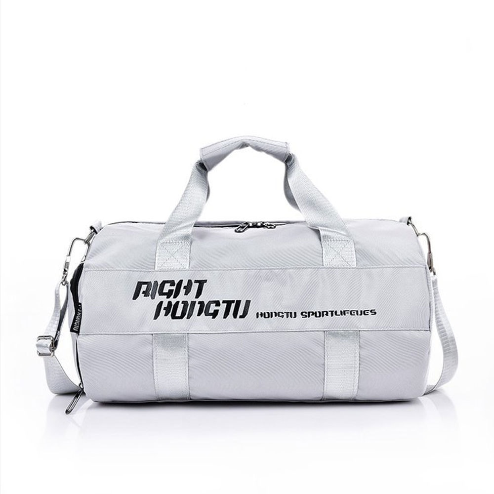 Waterproof Gym Bag with Shoe Compartment Dry Wet Travel Duffel for Men and Women