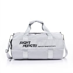waterproof gym bag with shoe compartment dry wet travel duffel for men and women