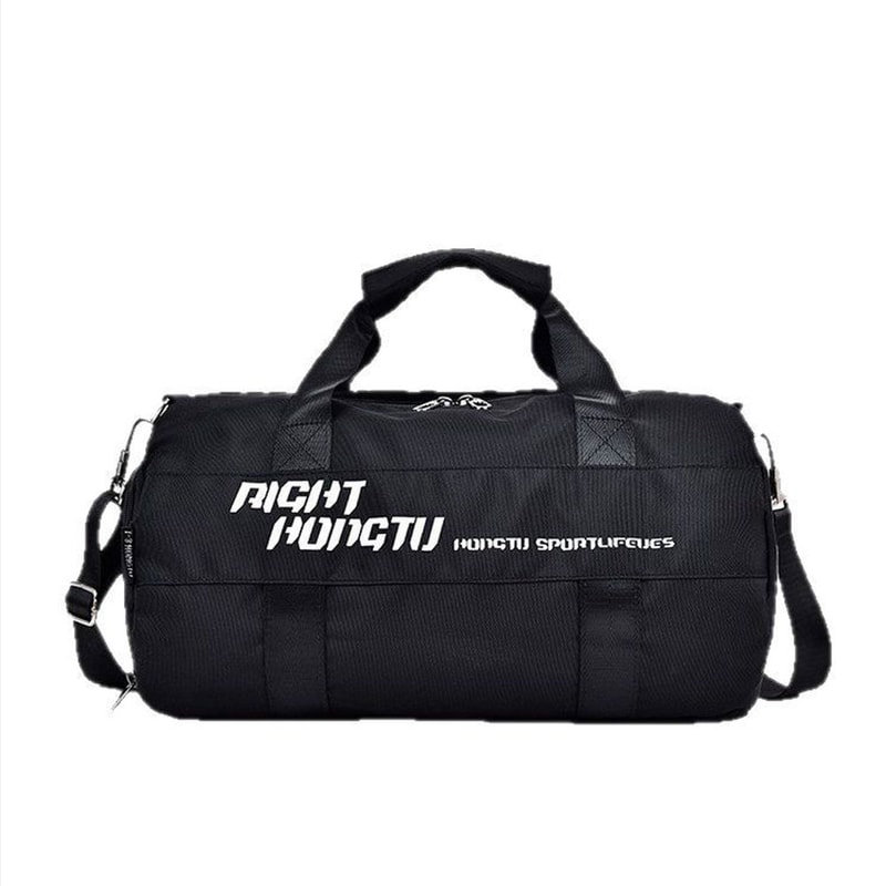Waterproof Gym Bag with Shoe Compartment Dry Wet Travel Duffel for Men and Women