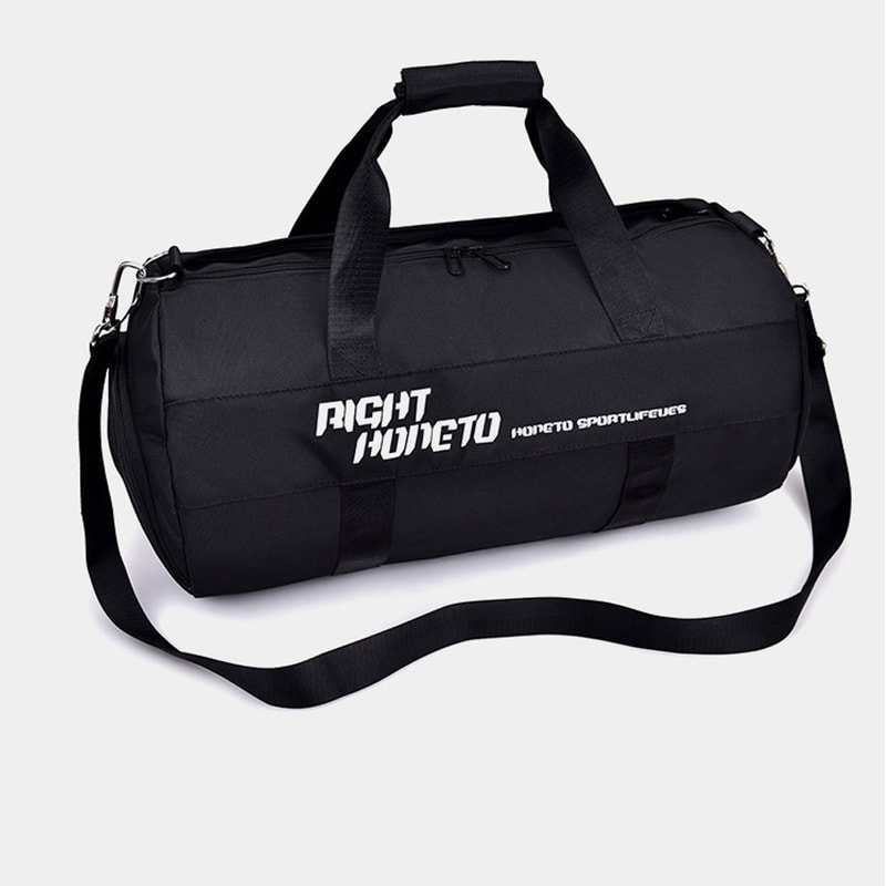 Waterproof Gym Bag with Shoe Compartment Dry Wet Travel Duffel for Men and Women