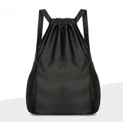large capacity drawstring gym backpack lightweight sports sackpack for travel and fitness