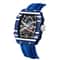 Ultra Thin Barrel Shape Quartz Watch Nylon Strap Stylish Casual Timepiece 4
