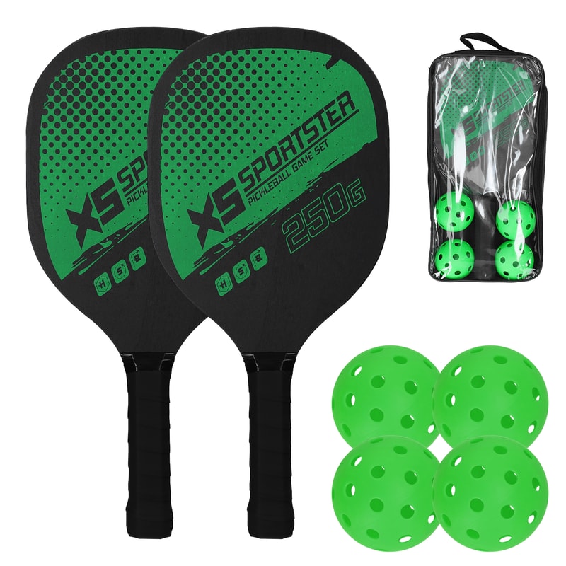 Complete Pickleball Paddle Set With Balls Portable Pickleball Paddle Set For Beginners And Pros 3