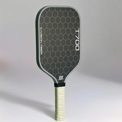 carbon fiber pickleball paddle with honeycomb core for power control and spin