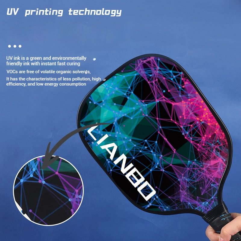 Lightweight Pickleball Paddle Set With Balls Outdoor Beginner Friendly Rackets Kit 2