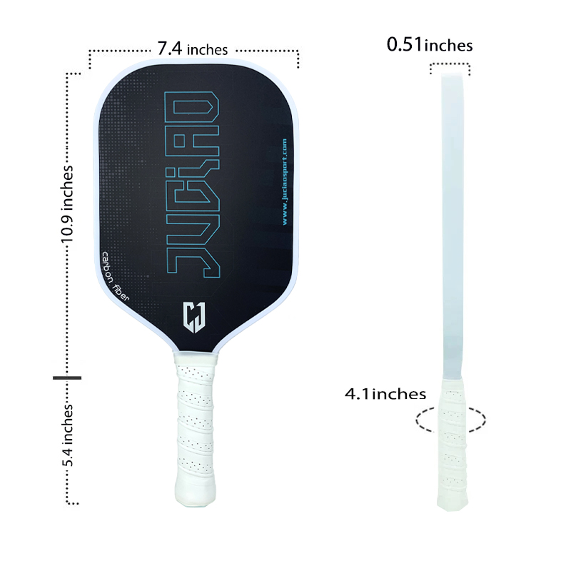 Carbon Fiber Pickleball Paddle Lightweight Honeycomb Core Comfort Grip Racket