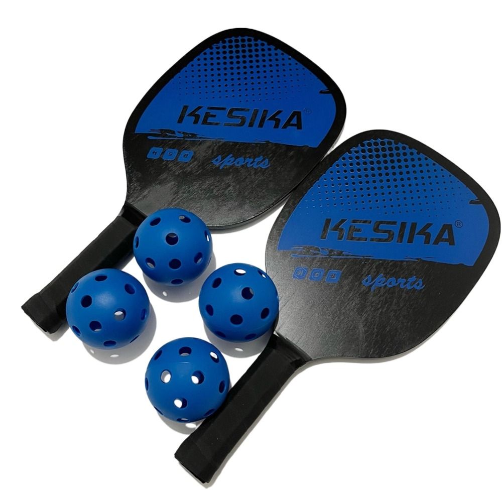 Complete Pickleball Paddle Set with Balls and Bag Non Slip Grip Pickleball Set
