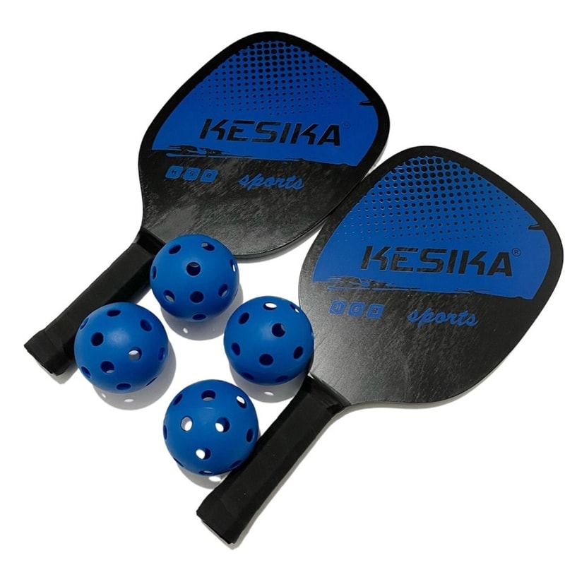 Complete Pickleball Paddle Set with Balls and Bag Non Slip Grip Pickleball Set