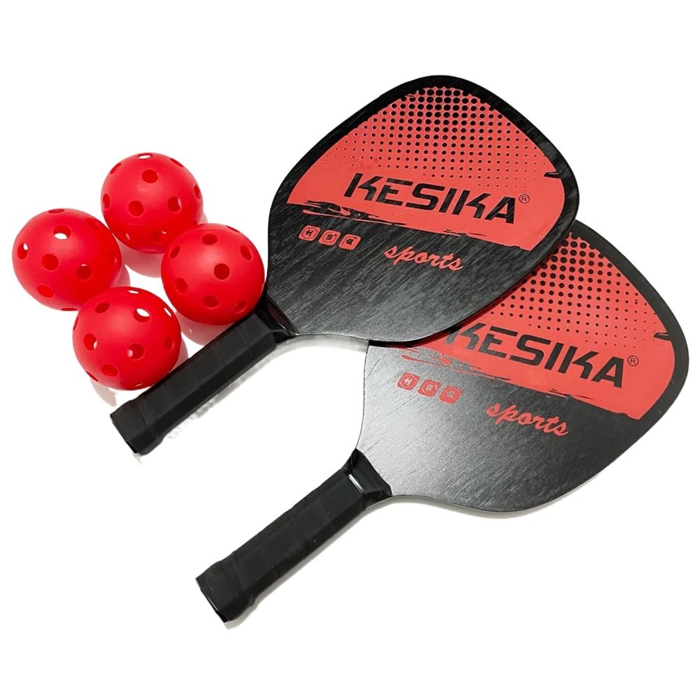 Complete Pickleball Paddle Set with Balls and Bag Non Slip Grip Pickleball Set