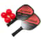 Complete Pickleball Paddle Set with Balls and Bag Non Slip Grip Pickleball Set