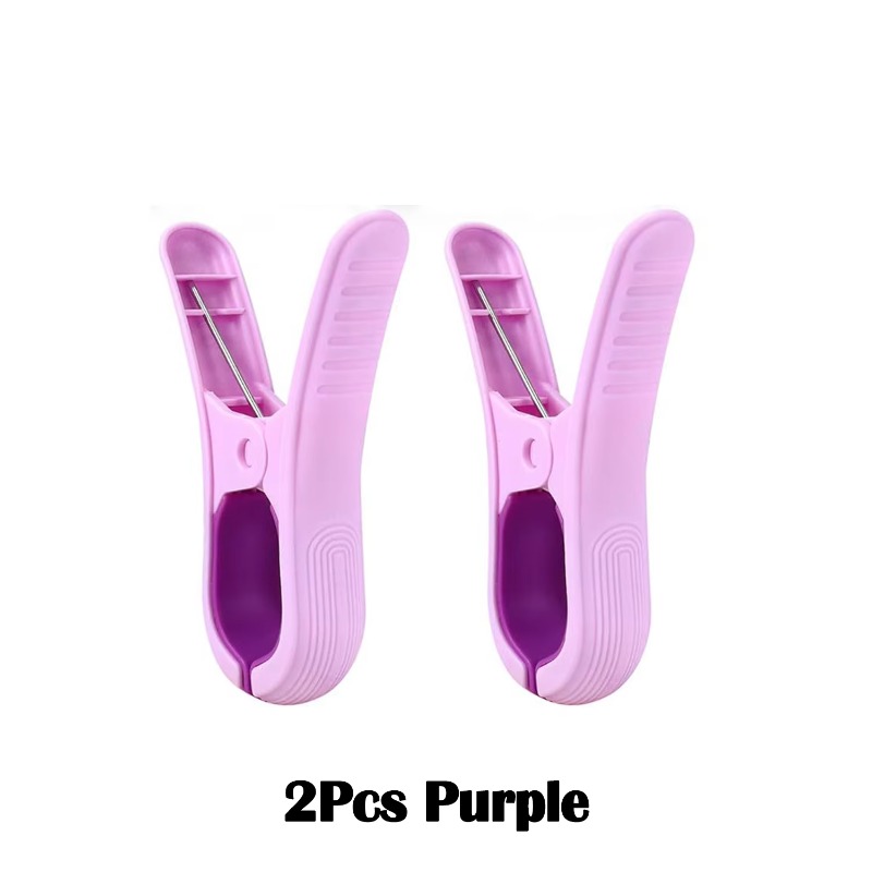 Large Beach Towel Clips Windproof Non Slip Chair Holders For Pool Loungers 7