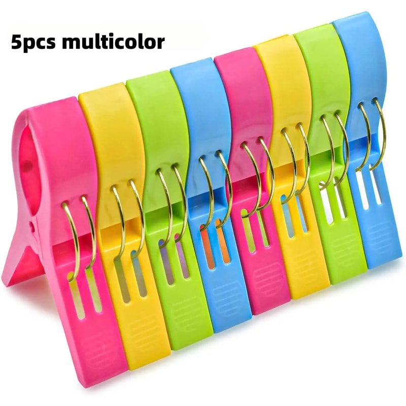 Heavy Duty Beach Towel Clips Set Non Slip Chair Clips for Towels and Outdoor Use