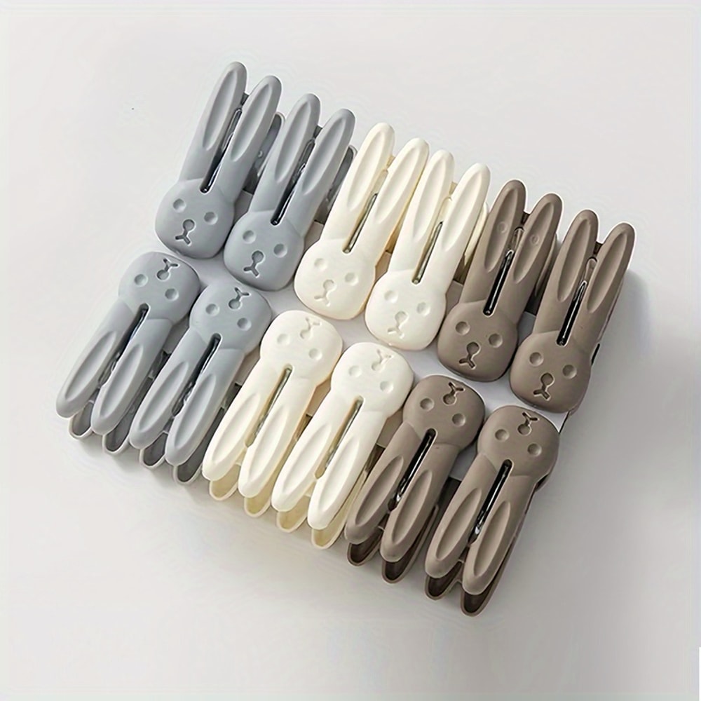 Cute Cat Paw Clothesline Clips Strong Grip Laundry Clips for Clothes and Household Use