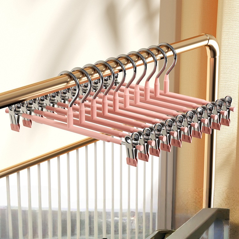 Non Slip Drying Hangers Thick Seamless Plastic Clothes Hangers For Home And Dorm 6