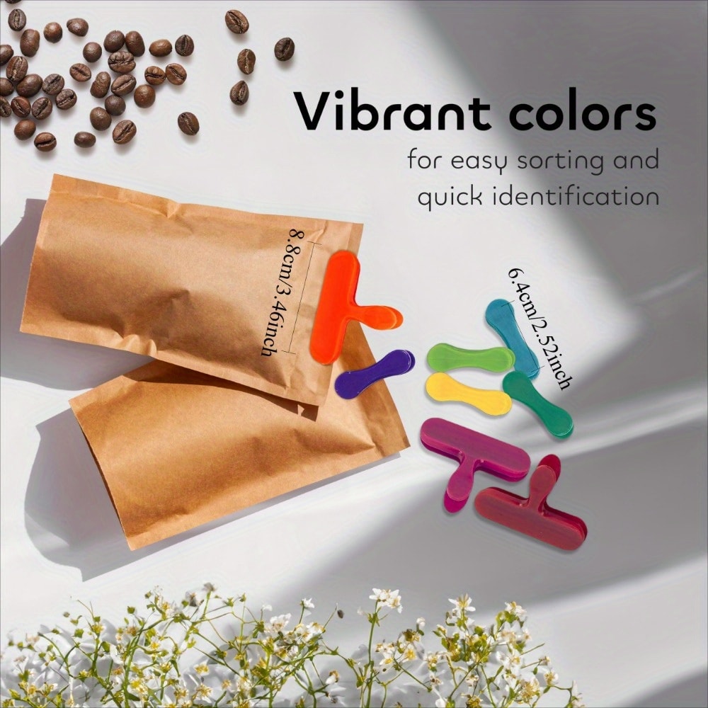 Reusable Bag Sealing Clips Multi Purpose Food Storage Closure Clips Set 4