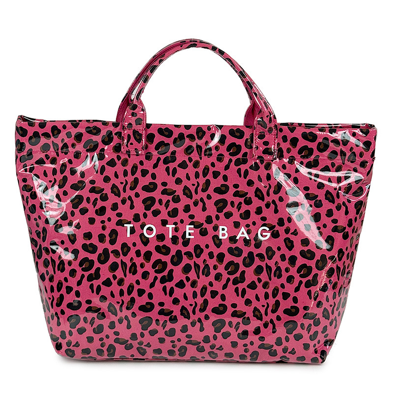 Leopard Print Tote Bag Large Capacity Designer Handbag For Women Stylish Everyday Carry 3