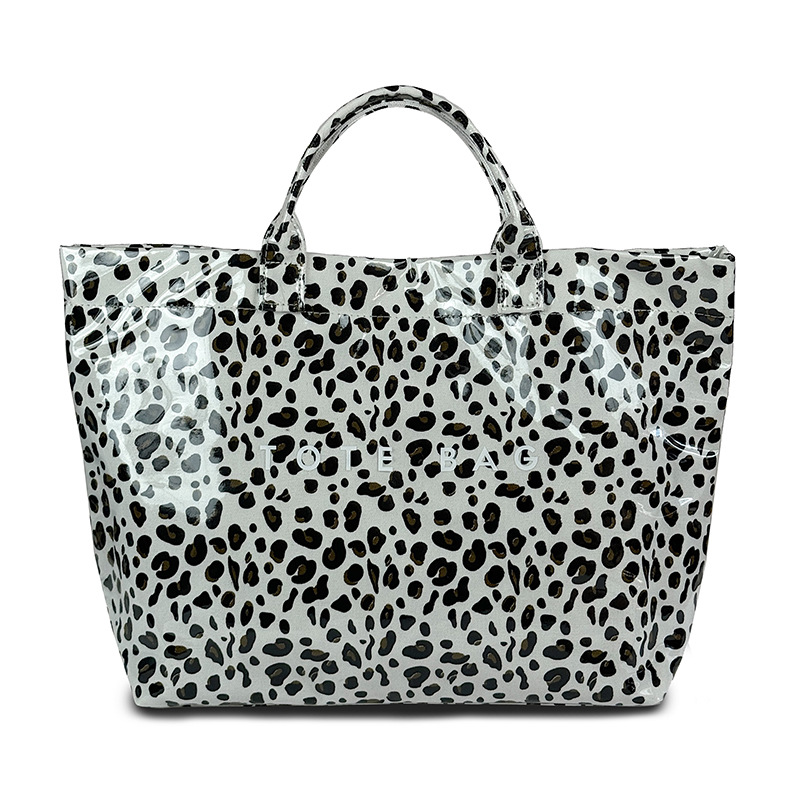 Leopard Print Tote Bag Large Capacity Designer Handbag For Women Stylish Everyday Carry 5