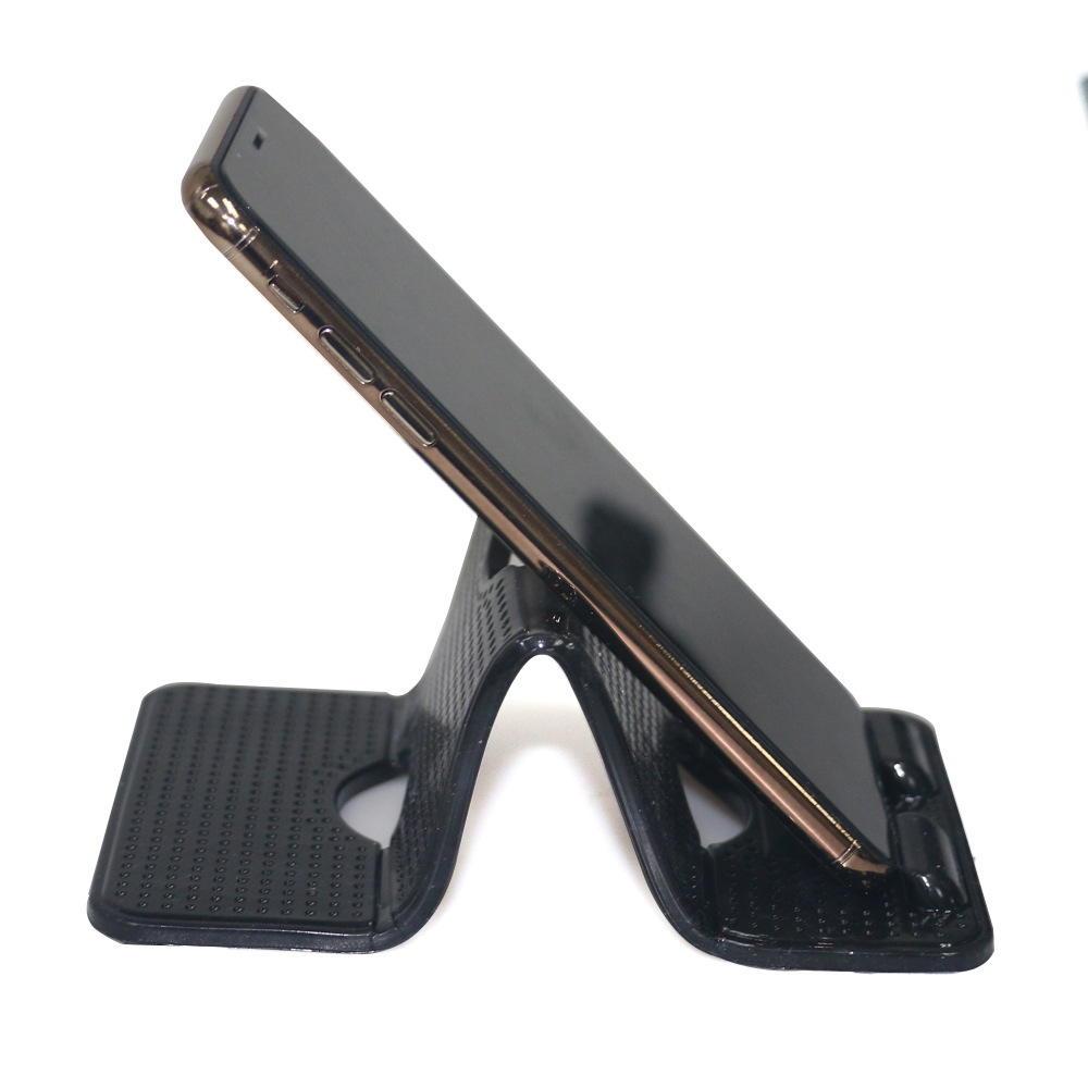 Heat Resistant Non Slip Car Phone Holder Dashboard Mount Secure Grip Stand 4