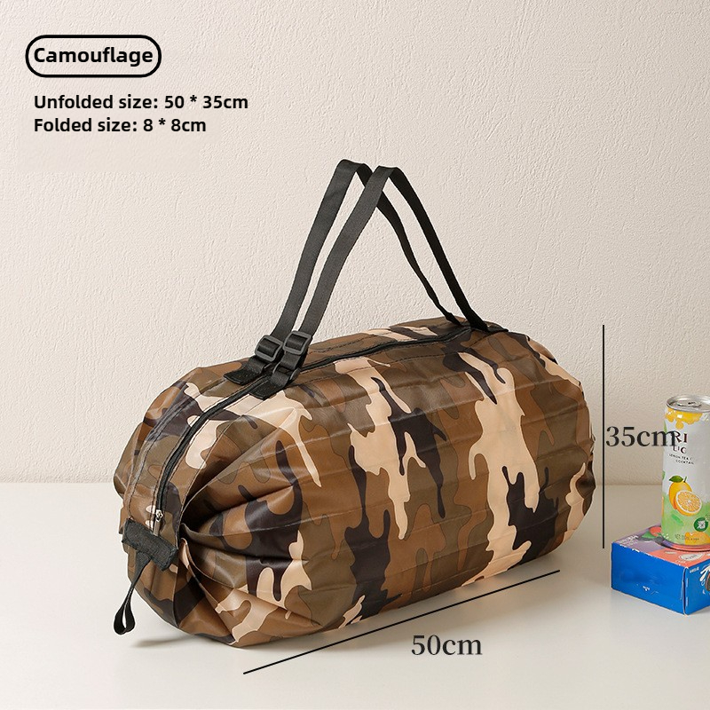 Foldable Eco Friendly Shopping Bag Lightweight Portable Reusable Grocery Tote 6
