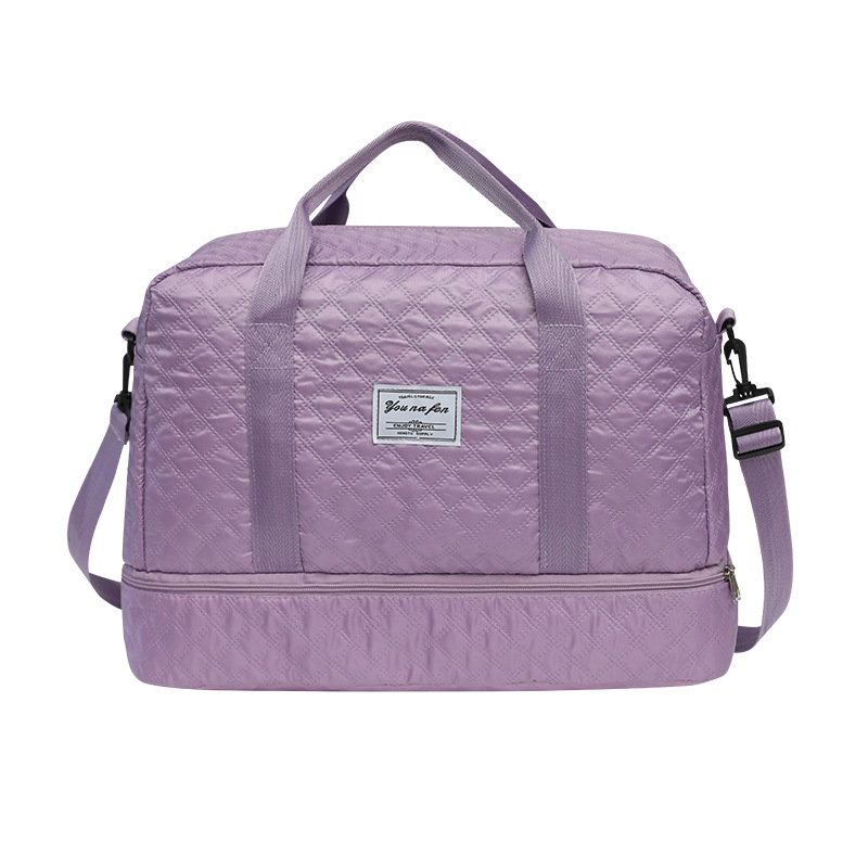 Lightweight Travel Duffle Bag Large Capacity Weekender Gym Tote with Shoulder Strap