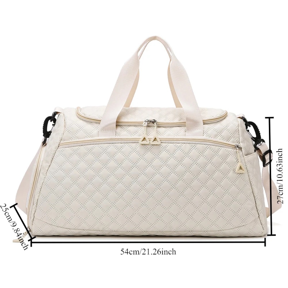 Waterproof Travel Duffel Bag Large Capacity Gym Weekender Tote For Men And Women 4