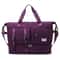 Large Capacity Travel Duffel Bag With Shoe Compartment Durable Gym Tote 8