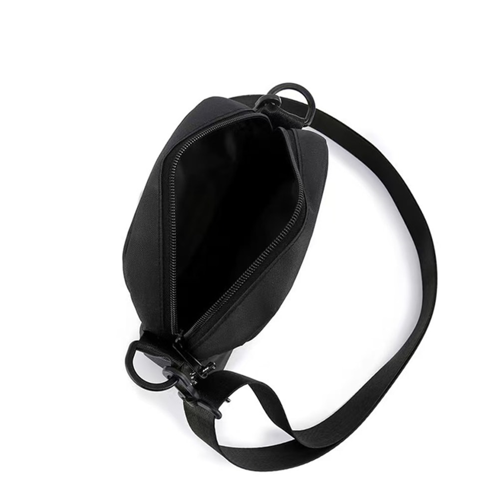 Minimalist Nylon Crossbody Bag For Men Lightweight Casual Shoulder Messenger Bag 3