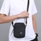 Minimalist Nylon Crossbody Bag For Men Lightweight Casual Shoulder Messenger Bag 0