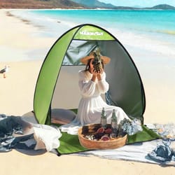 pop up beach tent uv protection waterproof sun shelter for camping and outdoor shade