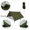 Ultralight Waterproof Camping Tarp Shelter UV Sun Shade Hammock Rain Fly Canopy