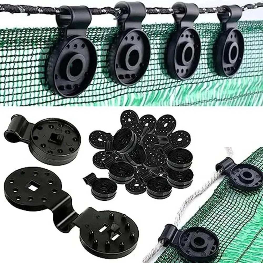 Heavy Duty Shade Cloth Clips Secure Sun Shade Netting Clamps For Garden Greenhouse 1