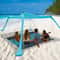 Portable Beach Canopy Sun Shade UV Protection Windproof Camping Shelter