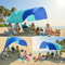 Wind Resistant Beach Shade Tent Sun Shelter Lightweight Canopy 1