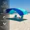 Wind Resistant Beach Shade Tent Sun Shelter Lightweight Canopy 2