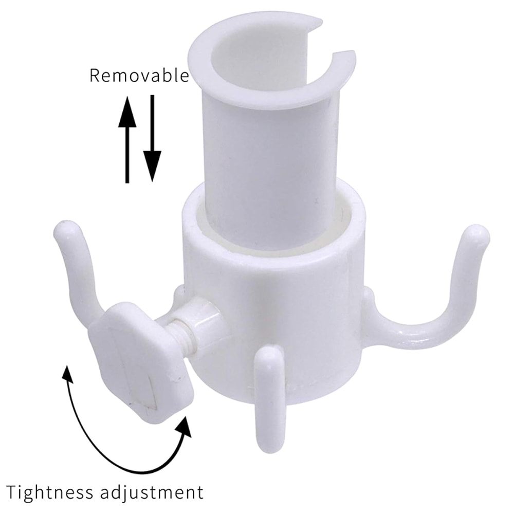 Beach Umbrella Hook Prong Hanging Rack For Towels Bags And Accessories 2