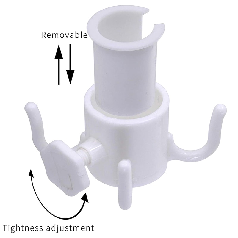 Beach Umbrella Hook Prong Hanging Rack For Towels Bags And Accessories 2