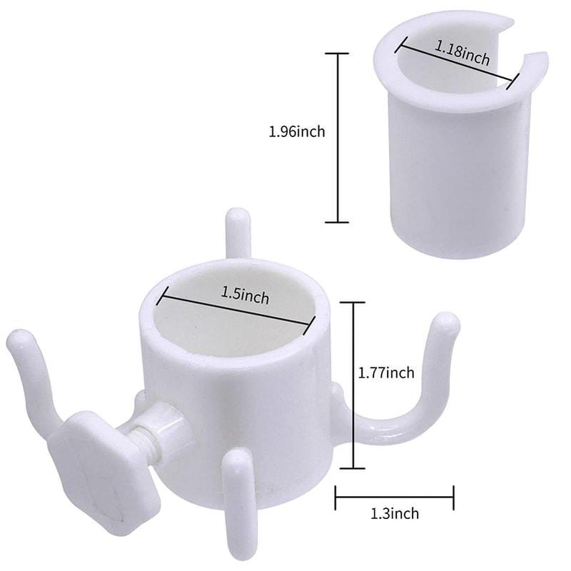 Beach Umbrella Hook Prong Hanging Rack For Towels Bags And Accessories 5