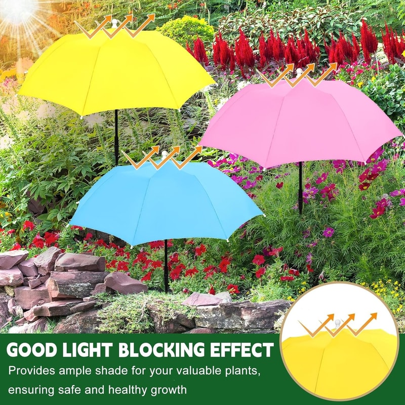 Adjustable Plant Shade Umbrella Outdoor Garden Sun Protection Cover For Plants 4