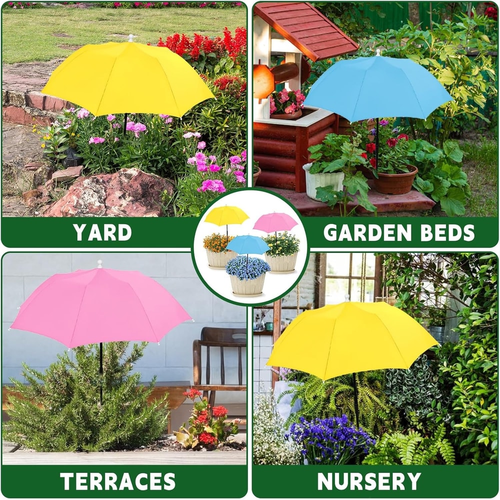 Adjustable Plant Shade Umbrella Outdoor Garden Sun Protection Cover For Plants 5
