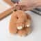 Fluffy Bunny Plush Keychain Cute Rabbit Doll Bag Charm Soft Gift Toy 2