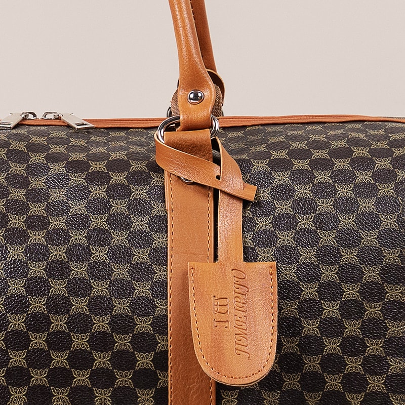 Large Capacity Travel Garment Bag Stylish Duffel Luggage Organizer With Shoulder Strap 3