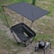 Portable Chair Sun Shade Canopy With Adjustable Outdoor Chair Umbrella 0