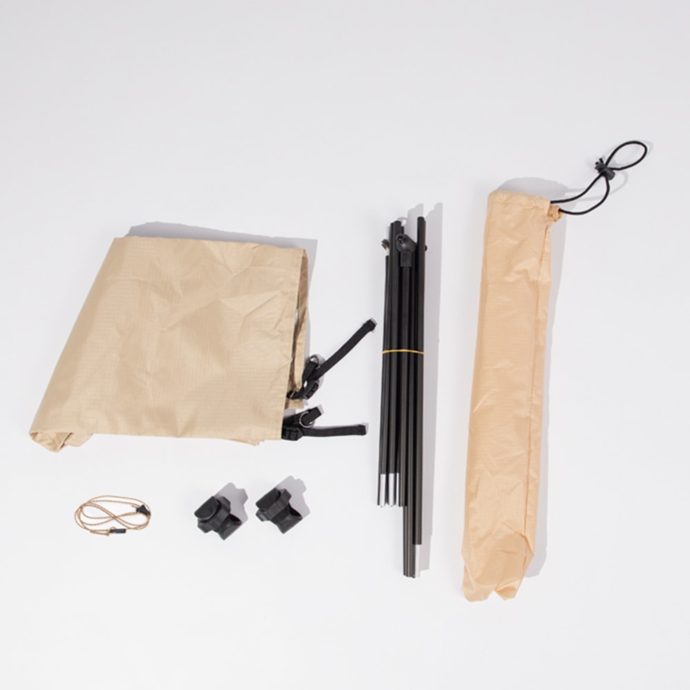 Portable Chair Sun Shade Canopy With Adjustable Outdoor Chair Umbrella 2