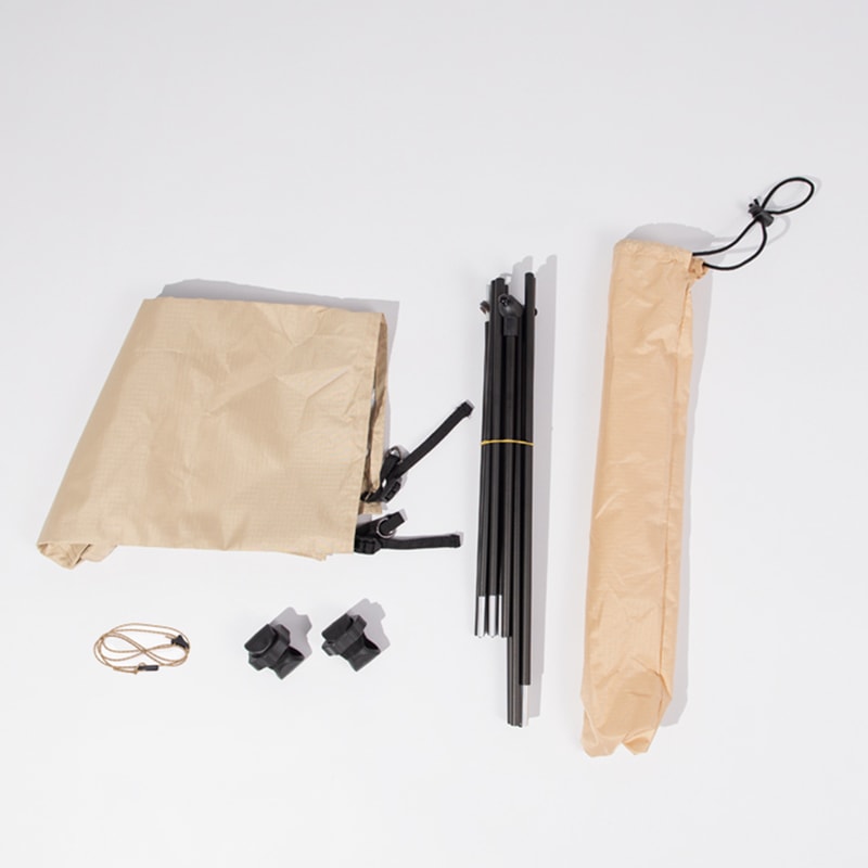 Portable Chair Sun Shade Canopy With Adjustable Outdoor Chair Umbrella 2