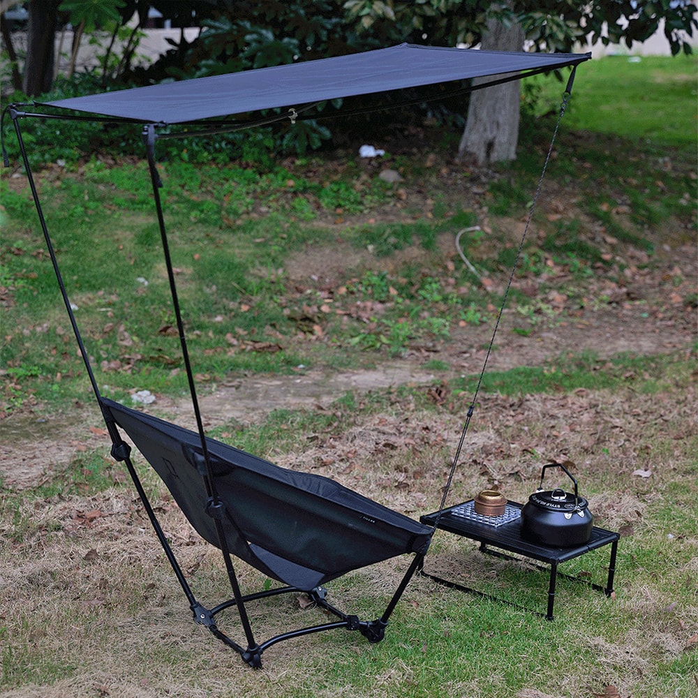 Portable Chair Sun Shade Canopy With Adjustable Outdoor Chair Umbrella 3