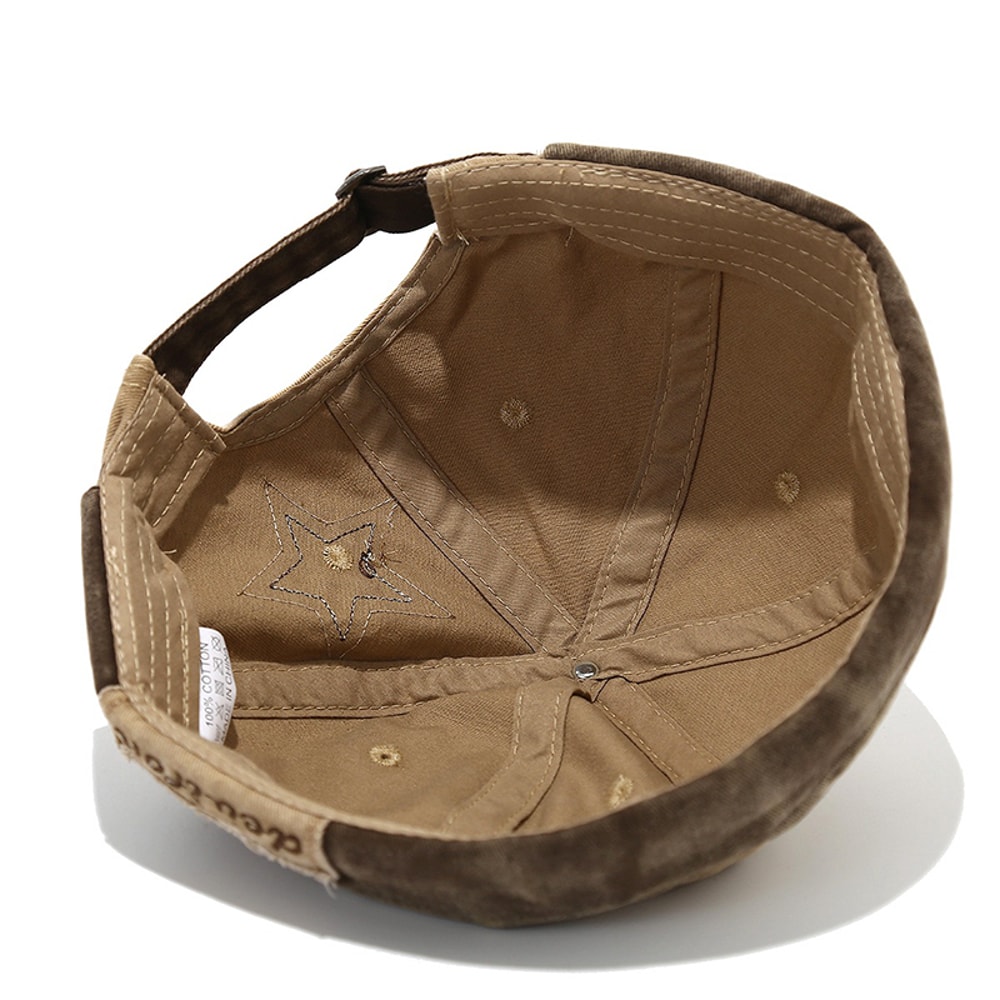 Vintage Brimless Docker Cap Adjustable Retro Cotton Beanie Hat 2